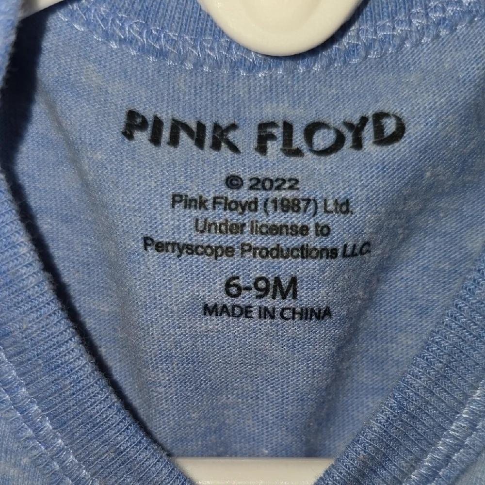 Pink Floyd Blue Bodysuit with Prism Design